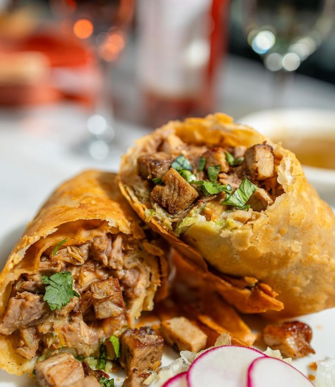Chimichanga de Carnitas